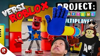 PAHLAWAN NYEMOT MENJADI BOXY BOO WKWK!!! Project Playtime Roblox [INDO]