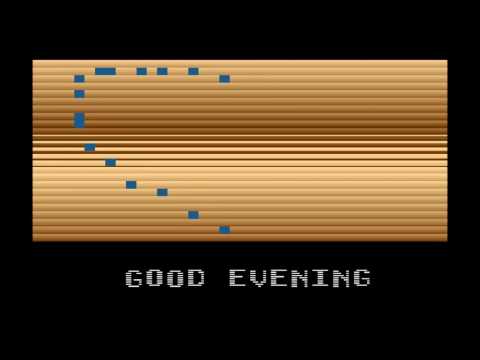 ATARI 2600 Prost Demo 2012 Digital Sounds System PAL