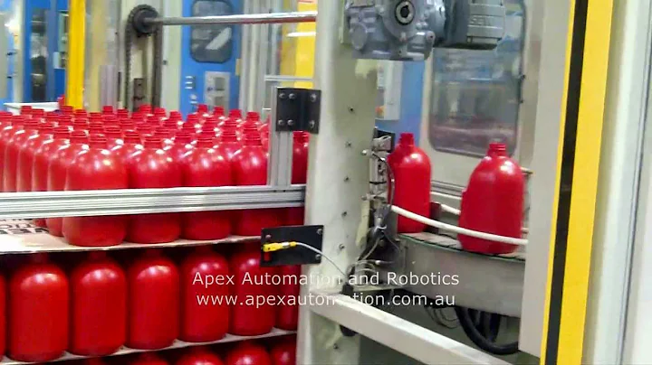 APEX Automation and Robotics - Bottle Palletiser APP 120