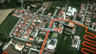 Percorso 3D - 5 Tappa Giro Ditalia Ciclocross