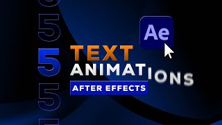5 Title Animations in After Effects | After Effects Tutorial