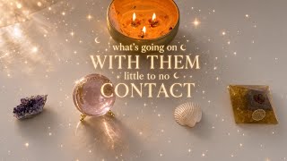 Little/No Contact 🤫 What’s going on with them? How are they feeling? •Pick-A-Card• (tarot reading)
