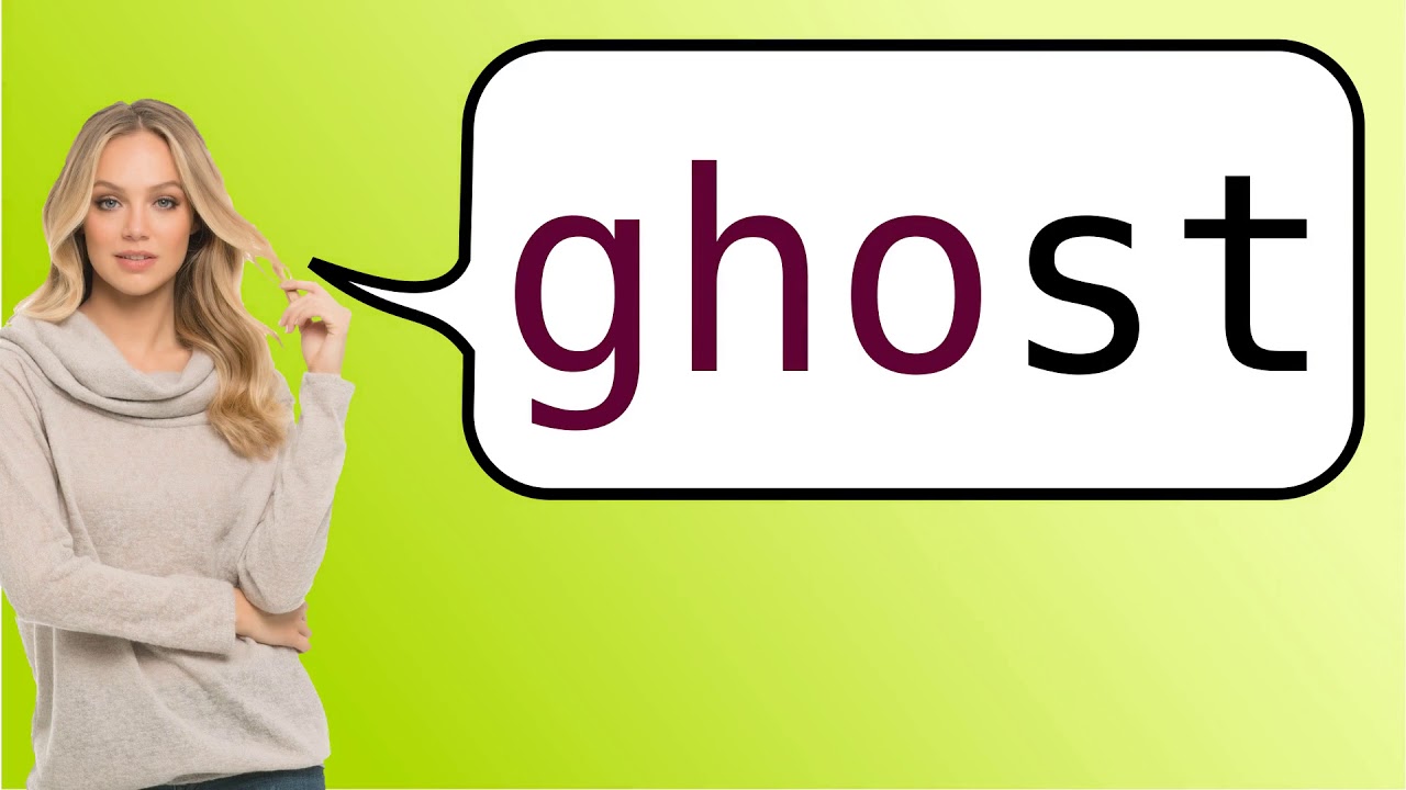 Cómo Se Pronuncia Fantasma En Inglés