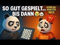 Ich geb Feedback zu einem 1650-Spieler, starke Partie mit fatalem Fehler