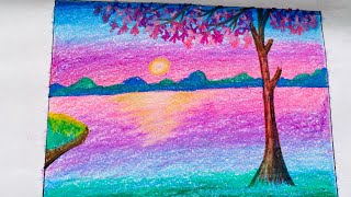 Spring Season Drawing / How To Draw Spring Scenery Step By Step Spring Season Drawing / How To Draw Spring Scenery Step By Step