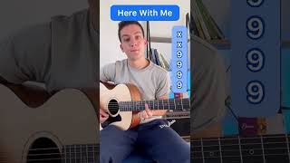 How to Play Here With Me by D4vd (Guitar Lesson)