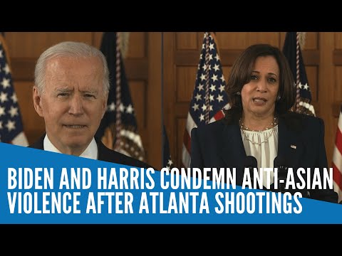 Biden and Harris condemn anti-Asian violence after Atlanta shootings