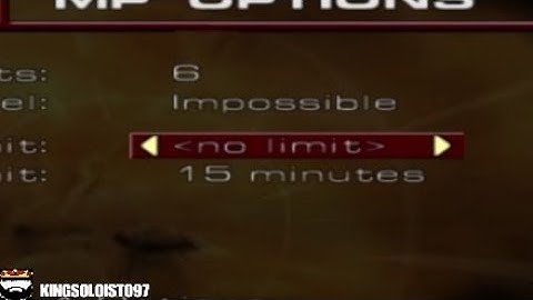 Red Faction: Multiplayer bot mode kill count (First time playing on Impossible difficulty)