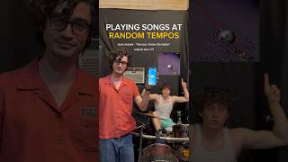 Playing Songs at RANDOM Tempos #musician #indieband #guitarist #bassist #drummer