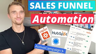 Agency Inbound Marketing Sales Funnel Automation - Built with Zapier, Active Campaign, Hubspot