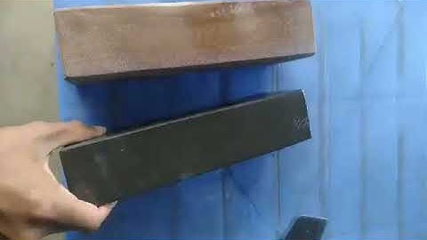 Cặp đá bùn tự nhiên của tây bắc, đá mài dao kéo sắc bén 500grit vàng,  2000grit xanh. #damai #shorts