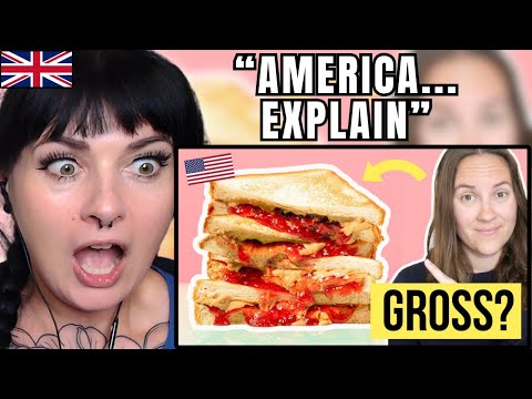 British Girl Reacts to 9 Bizarre American Foods That Brits Don't Understand