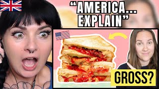 British Girl Reacts to 9 Bizarre American Foods That Brits Don't Understand
