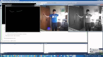 Skeleton Tracking using Kinect ( Kinect SDK / OpenCV)