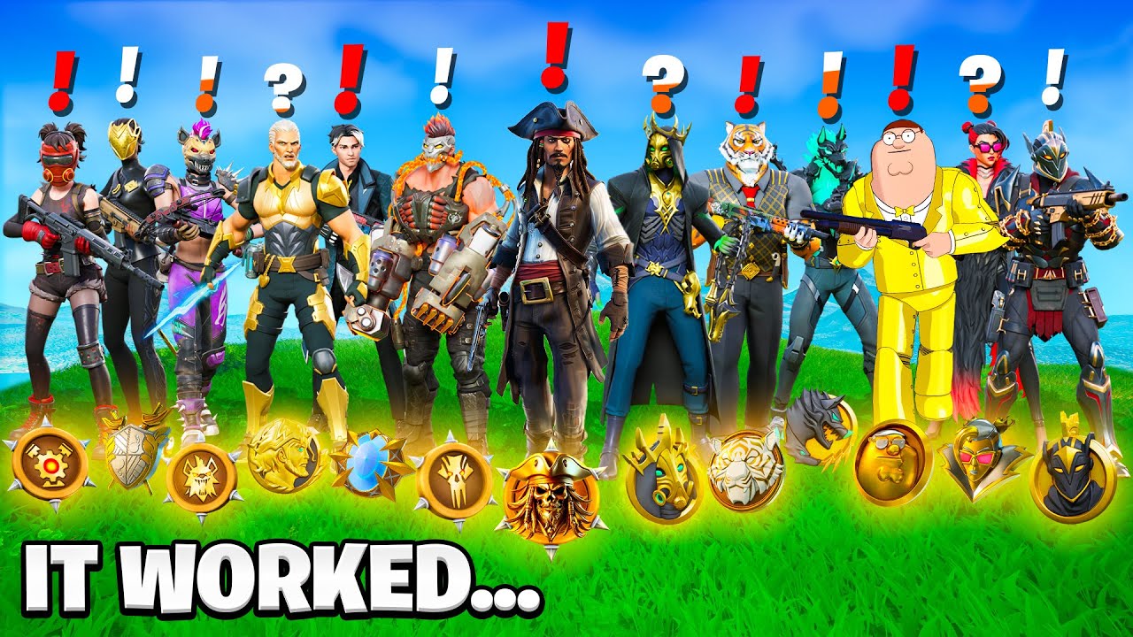 I Pretended To Be Every Boss In Fortnite! ￼