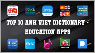 Top 10 Anh Viet Dictionary Android Apps screenshot 5
