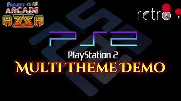 Playstation 2 Theme - Project Arcade AZZA - RetroFE