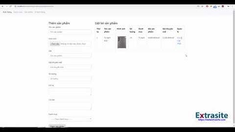 Bài 21 : Web điện máy PHP - Admin Đơn hàng