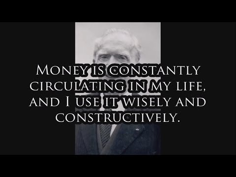 Dr. Joseph Murphy Money Affirmation; 