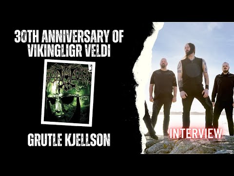 Видео: 30th Anniversary of Vikingligr Veldi: Interview with Grutle Kjellson (Enslaved)