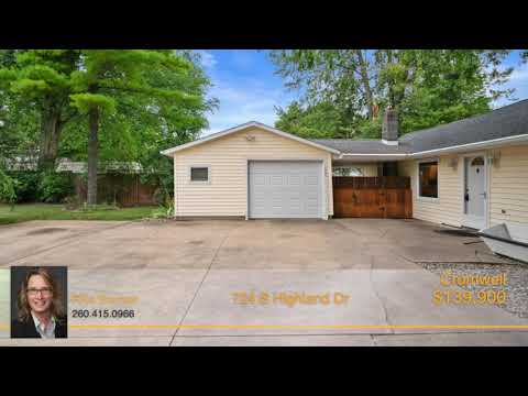 724 S Highland Dr, Cromwell, IN home video tour