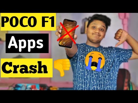 POCO F1 App Crashing Issue ||POCO F1 App Crash,Battery Drain,Lag Problem,