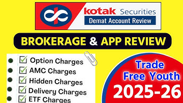Kotak Securities Trade Free Youth Plan Review ✅ Kotak Neo Charges 2025 | Kotak Neo review 
