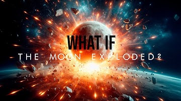 What If the Moon Exploded? #moon #whatif #earthscience #science #catastrophe #impact #space