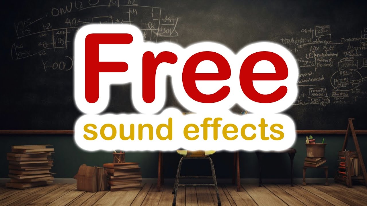 Free blackboard sound effect YouTube