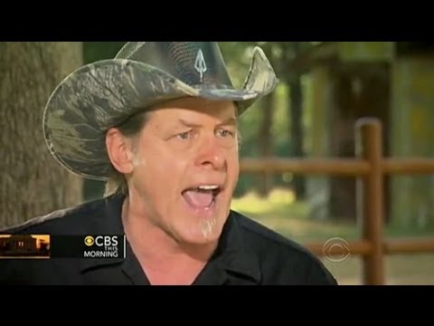 Ted Nugent Goes Off In CBS Interview - YouTube