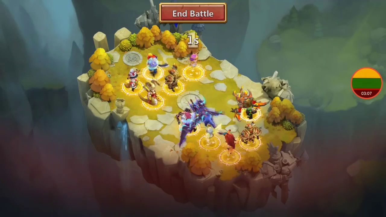 Opening Lil' Nick FINALY! Wargod Best Talent ? Rolls Castle Clash Hero Gameplay