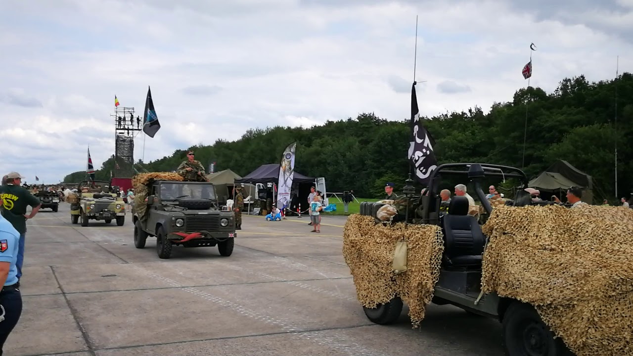 Wings and Wheels Ursel Sunday afternoon military trucks motorcycle and