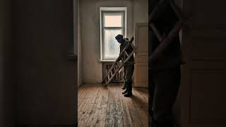 Replacement of an old room from the Second World War #reels #restoration