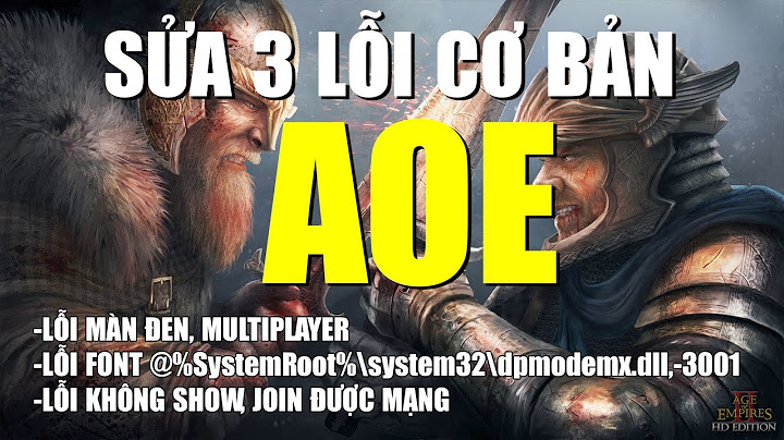 Lỗi lập mạng aoe garena không ai thấy mạng