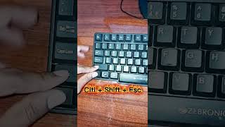 Task Manager Turant Kholen  #computer tips #hang problem fix #software guide pro