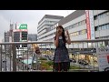 NANA「I Remember」-「Be with me.」(全オリジナル)下のバス停から聴き入る人もVer 2017/05/24 大阪 天王寺 阿倍野歩道橋