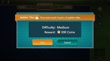 Microsoft Mahjong | Golden Tiles - Medium | December 21, 2020 | Daily Challenges