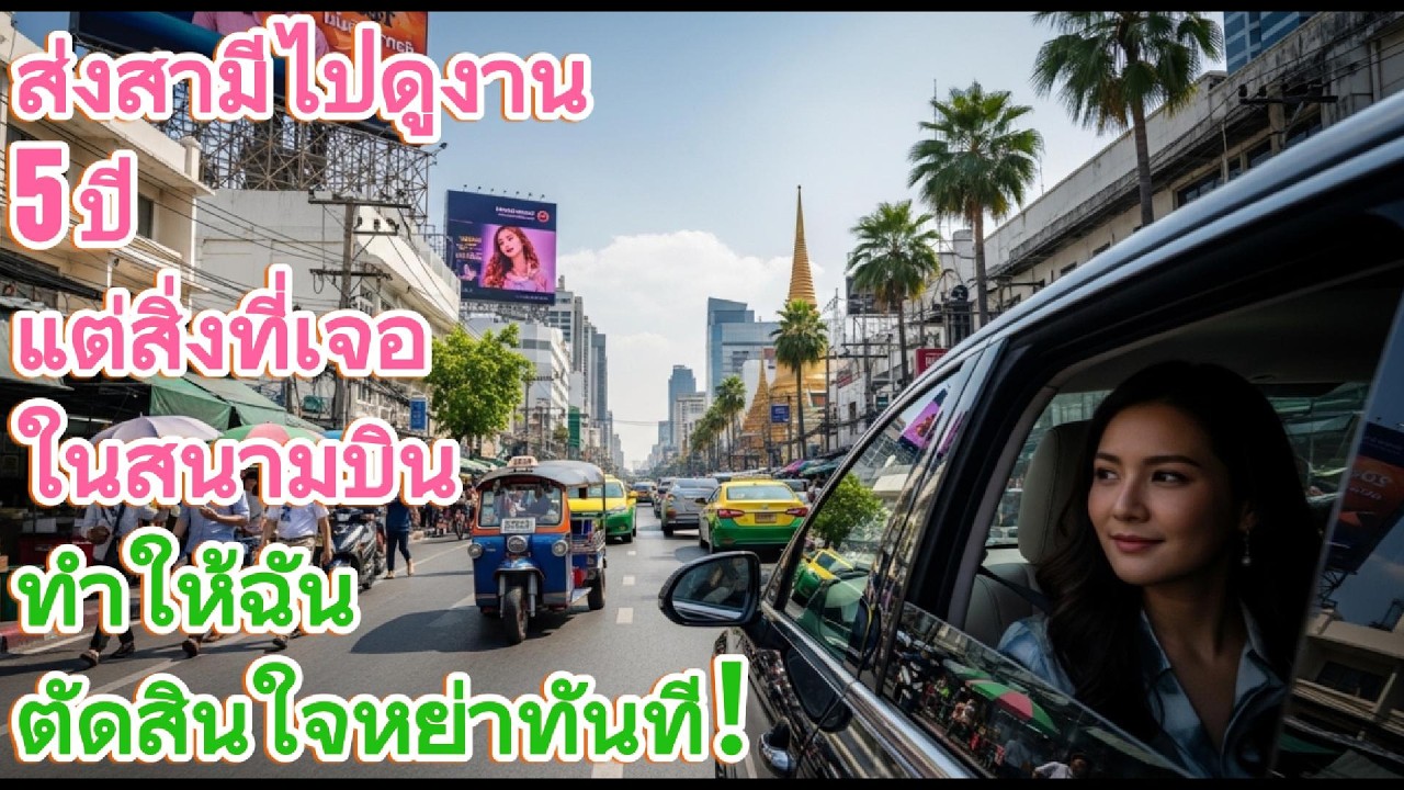 ส่งสามีไปดูงาน 5 năm แต่สิ่งที่เจอในสนามบินทำให้ฉันตัดสินใจหย่าทันที!