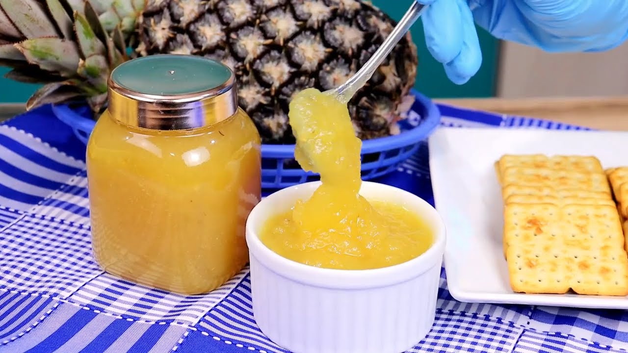 GELÉIA DE ABACAXI CASEIRA l RECEITAS DE DANIEL