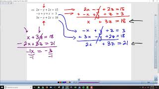 Alg2 Chapter 1-4b Solving 3-Variable Systems - Lesson Video 1