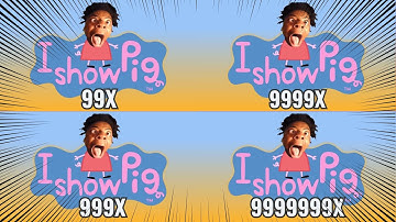 iShowSpeed in Peppa Pig Intro Getting 999999X Speed