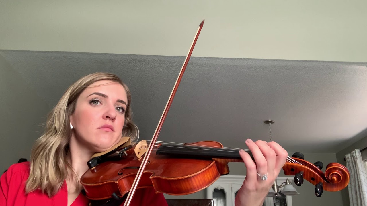 Variant on an Old English Carol Violin 1 YouTube