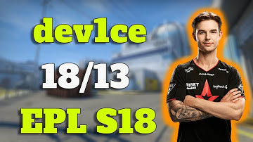 Astralis device 18/13 vs FURIA Nuke CSGO POV HIGHLIGHTS @ ESL Pro League Season 18