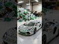 Assemble Lamborghini using recycle plastic bottles. #aigenerated #recycle #lamborghini