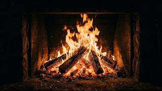 4K Fireplace Ambience 🔥 12 Hours of Soothing Fire Sounds for Relaxation