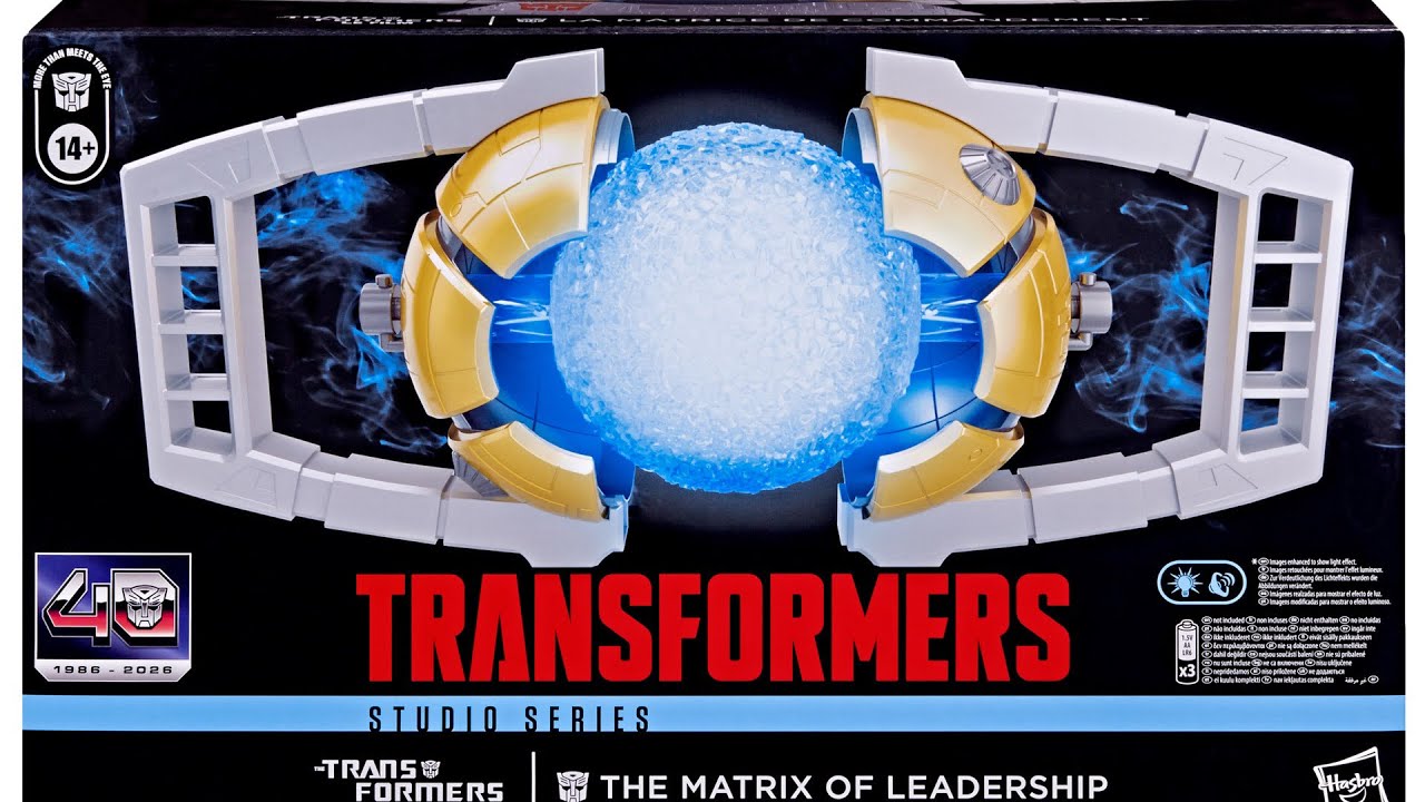 Transformers The Matrix of Leadership 40th Anniversary Now on