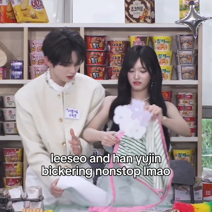 They are so unserious 😂 #leeseo #yujin #hanyujin #zerobaseone #zb1 #ive #snackbar #meme #fyp
