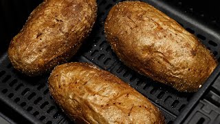 Air Fryer Baked Potatoes - How To Cook Baked Potatoes in the Air Fryer