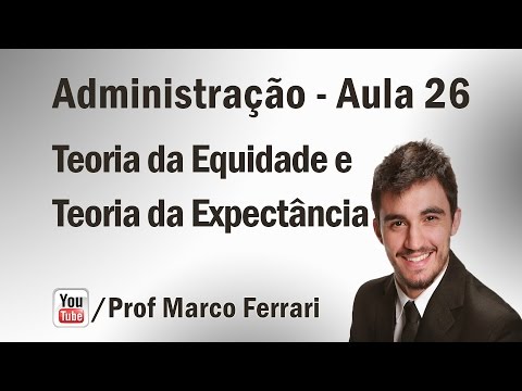 Vídeo: Diferença Entre A Teoria Da Expectativa E A Teoria Da Equidade