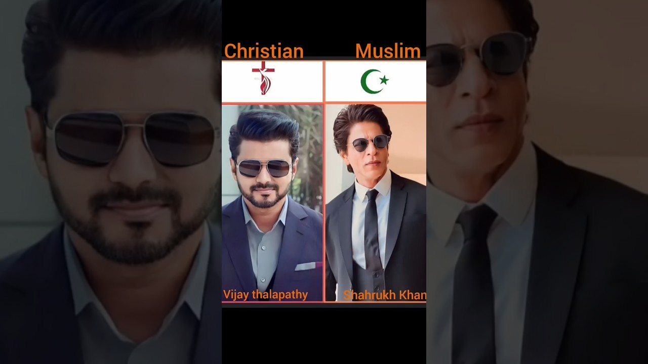 South and Bollywood actors religion 